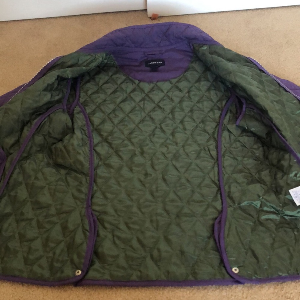 Land’s End quilted spring jacket - Picture 6 of 6